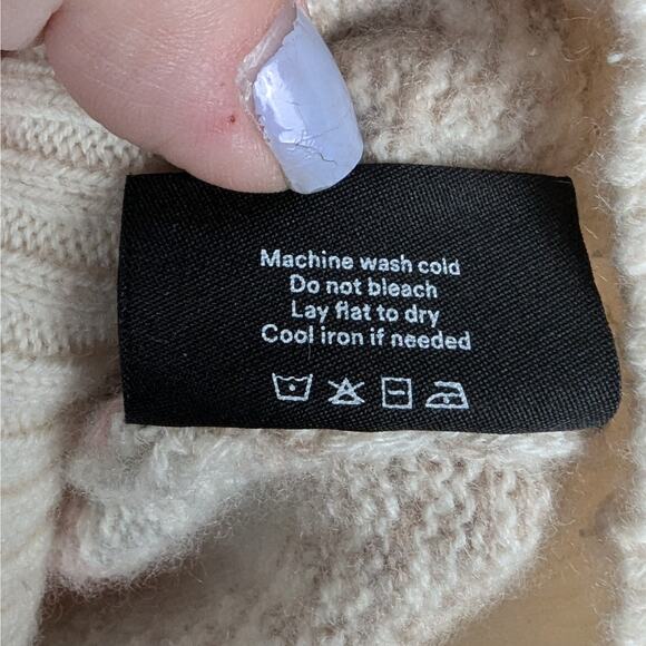 Summersalt The Coziest Cashmere Blend‎ Pastel Soft Stripe Sweater Size Small - Picture 10 of 10